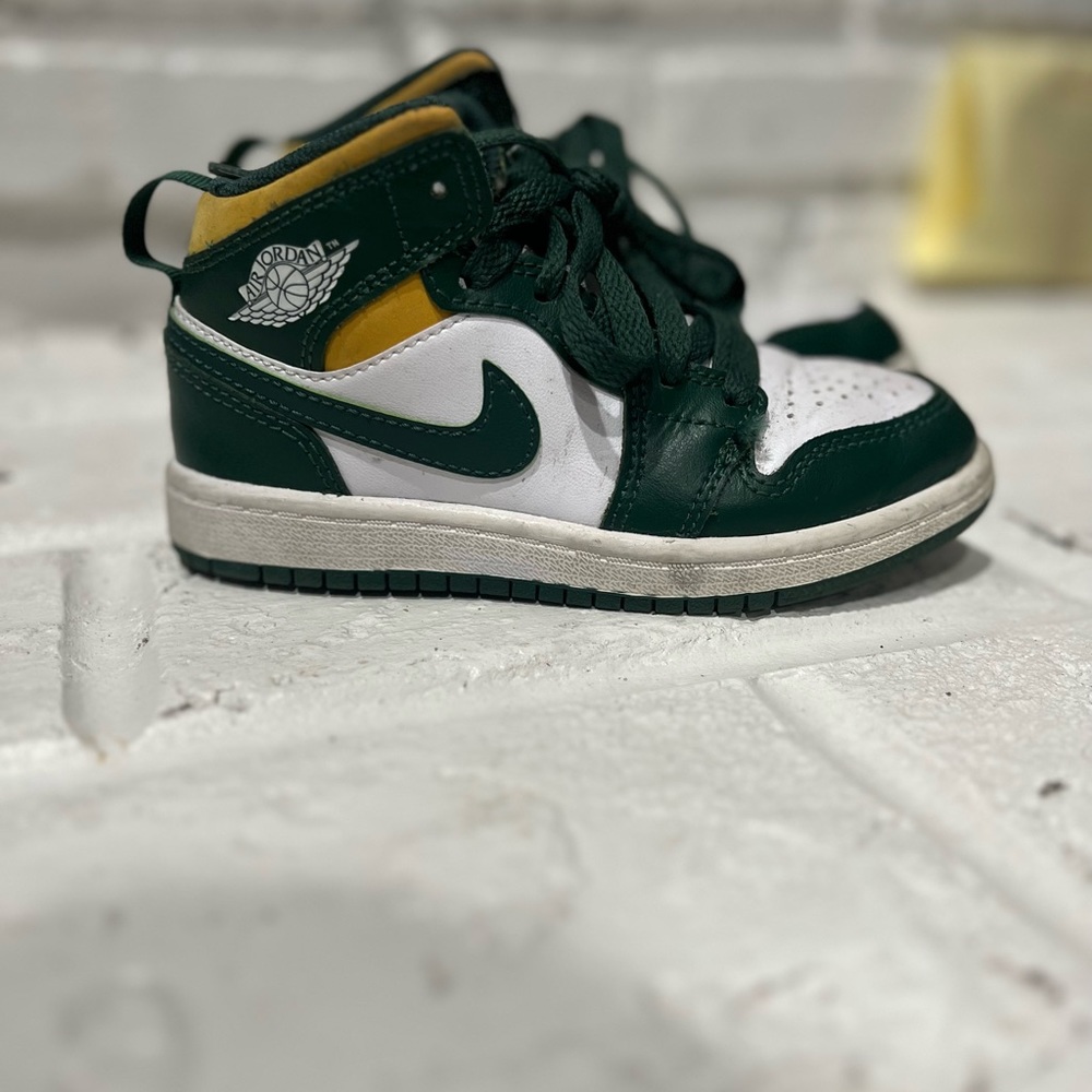 Jordan 1 Mid Sonics Little Kids 11c (US)